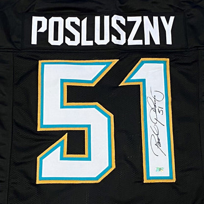 Paul Posluszny Autographed Jacksonville Jaguars (Black #51) Custom Jersey