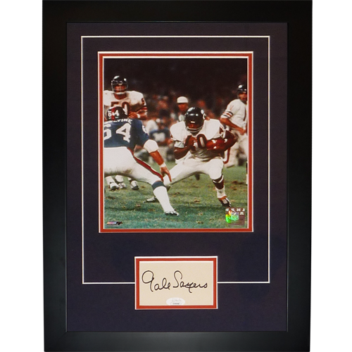 Gale Sayers Autographed Chicago Bears 