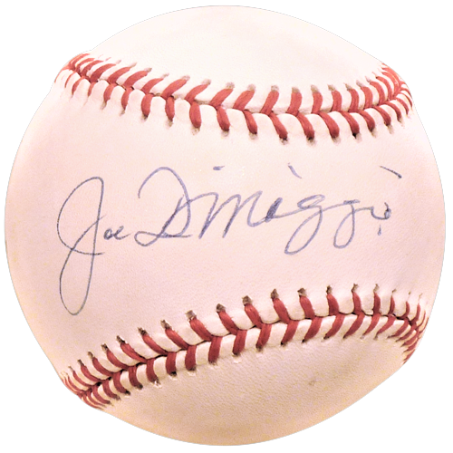 Joe DiMaggio Autographed Official AL Baseball - JSA Full Letter