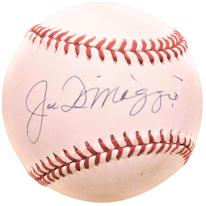 Joe DiMaggio Autographed Official AL Baseball - JSA Full Letter