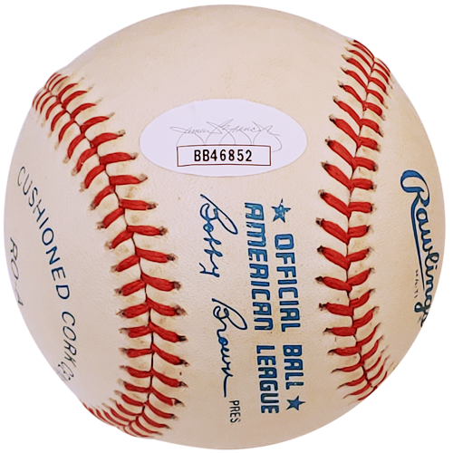Mickey Mantle Autographed Official AL Baseball - JSA Full Letter