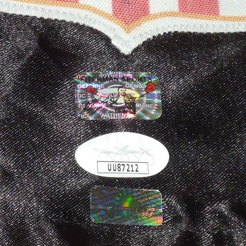 Mike Tyson Autographed Black Boxing Trunks - Tyson Holo, JSA