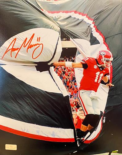 Aaron Murray Autographed Georgia Bulldogs (Intro) 8x10 Photo