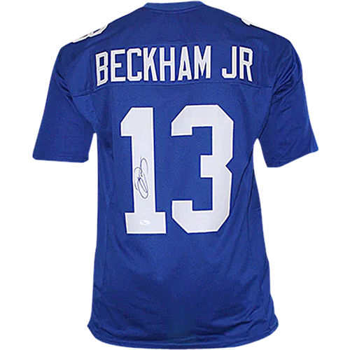 Odell Beckham Jr. Autographed New York Giants (Blue #13) Jersey - JSA –  Palm Beach Autographs LLC