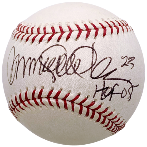 Ryne Sandberg Autographed MLB Baseball w/ 