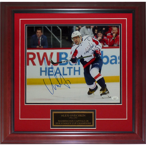 Alex Ovechkin Washington Capitals Deluxe Framed Autographed