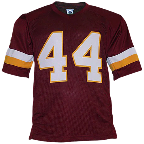 John Riggins Autographed Washington (Maroon #44) Custom Jersey - JSA