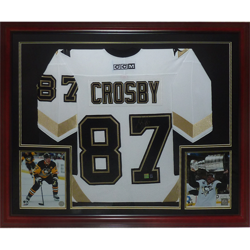Sidney crosby framed jersey sales