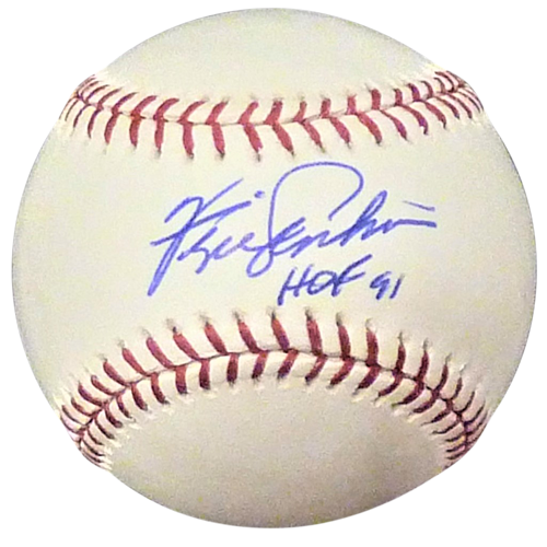 Ferguson Fergie Jenkins Autographed MLB Baseball w/ "HOF 91"