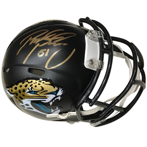 Paul Posluszny Autographed Jacksonville Jaguars Mini Helmet - JSA