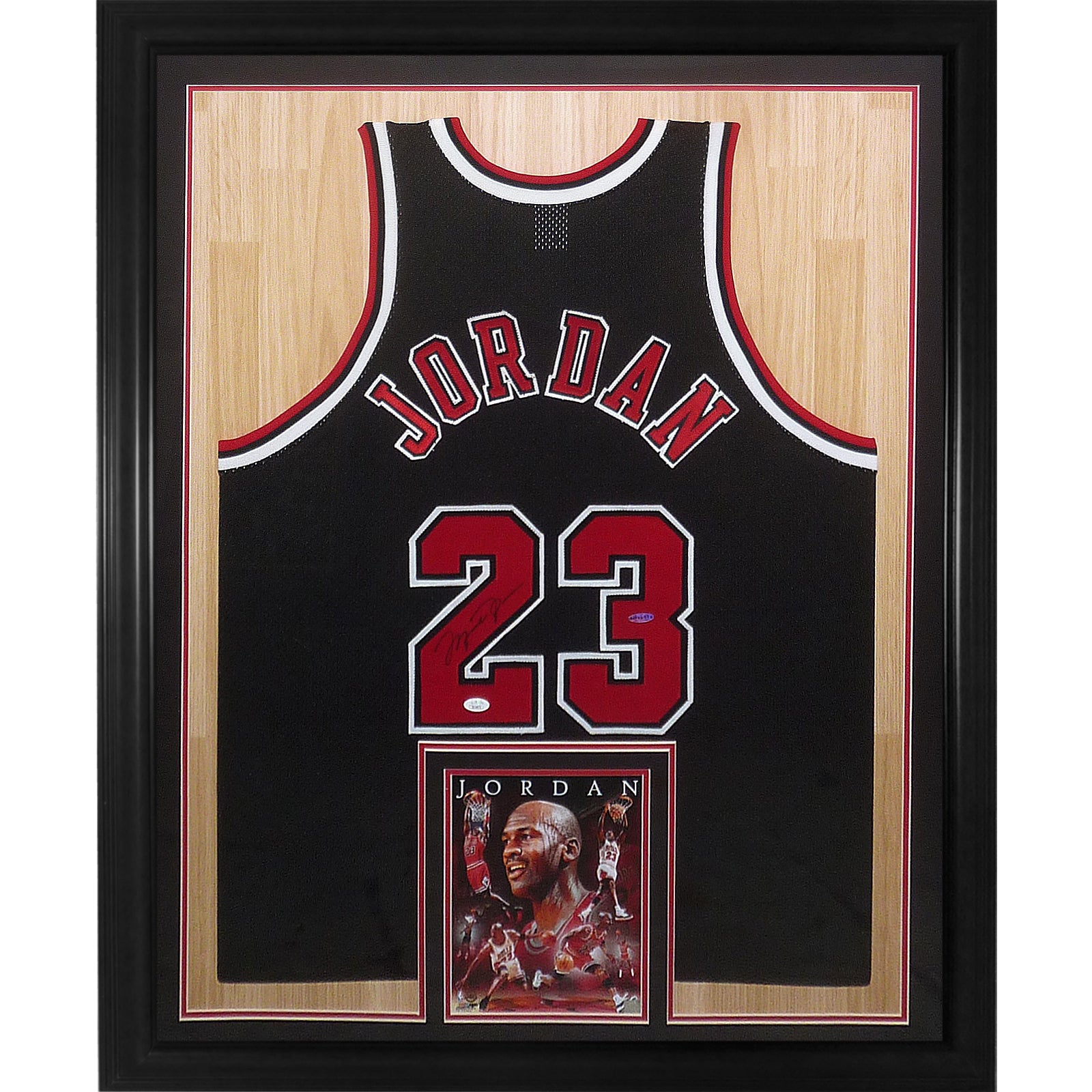 Michael Jordan Autographed Jersey - Mitchell & Ness - UDA