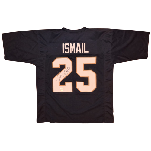 Rocket Ismail Autographed Notre Dame (Navy Blue #25) Custom Stitched Jersey