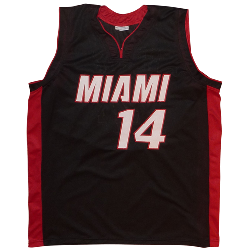 Tyler Herro Autographed Miami (Black #14) Custom Jersey