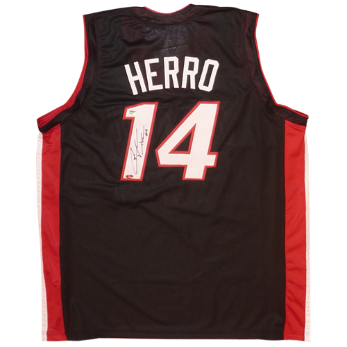 Tyler Herro Autographed Miami (Black #14) Custom Jersey