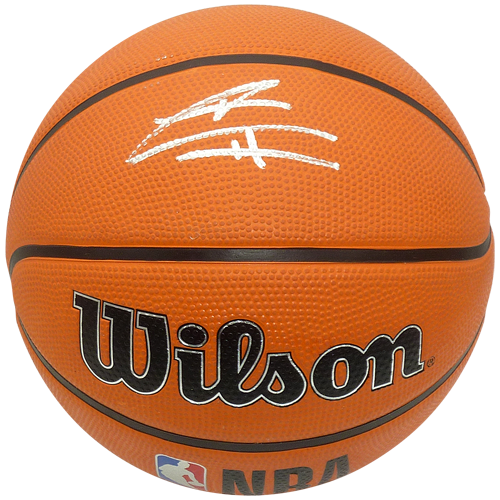 Tyler Herro Autographed NBA I/O Basketball - Miami Heat