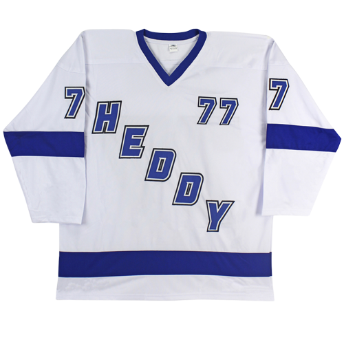 Victor Hedman Autographed Tampa Bay (White #77) Custom Jersey - JSA