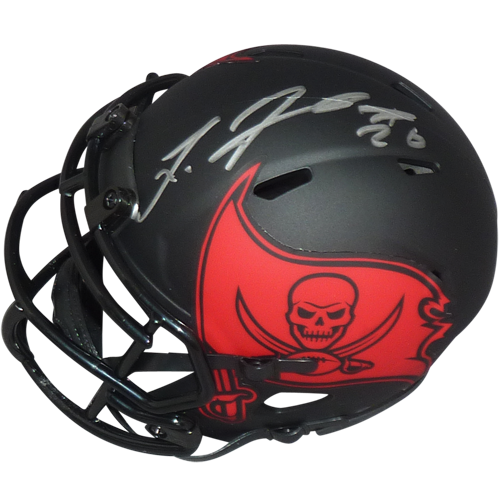 Leonard Fournette Autographed Tampa Bay Buccaneers (ECLIPSE Alternate) Speed Mini Helmet