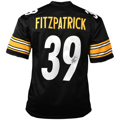 Minkah Fitzpatrick Autographed Pittsburgh (Black #39) Custom Jersey - JSA