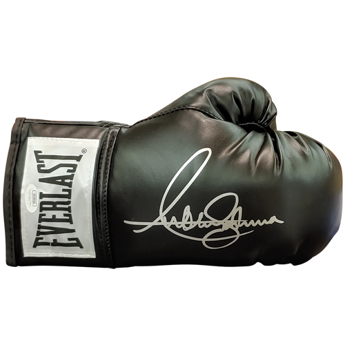 Anthony Joshua Autographed Everlast (Black) Boxing Glove - JSA