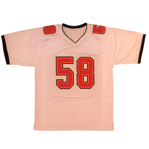 Shaquil Barrett Autographed Tampa Bay (White #58) Custom Jersey - JSA