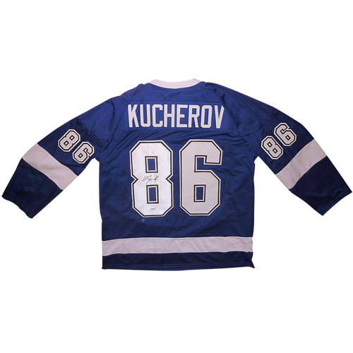 Nikita Kucherov Signed Lightning Jersey (JSA)