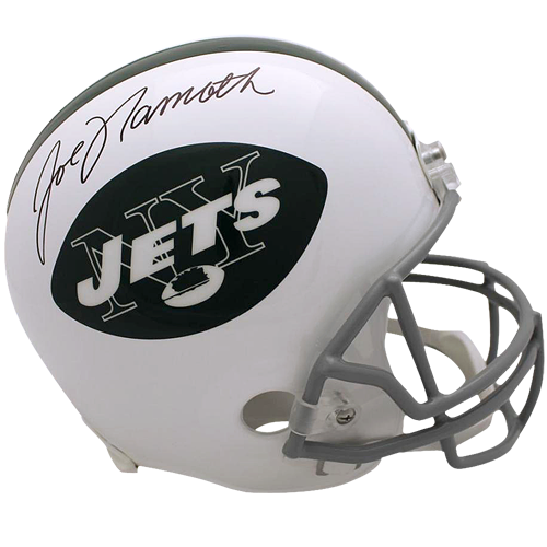 Joe Namath Signed NY Jets F/S Eclipse Speed Authentic Helmet- JSA W *S –  The Jersey Source