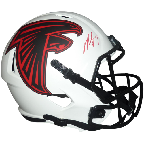 Michael Vick Autographed Atlanta Falcons (LUNAR Eclipse) Deluxe Full-S –  Palm Beach Autographs LLC