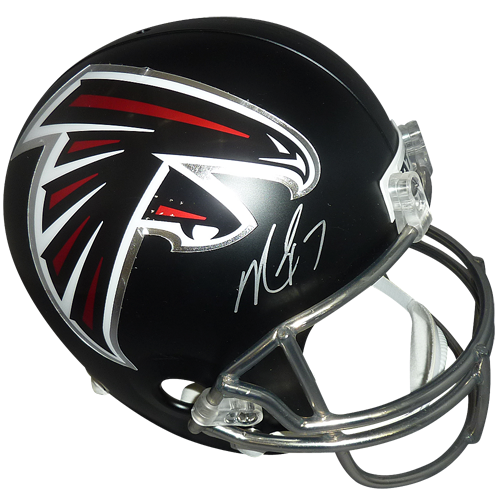 Michael Vick Autographed Atlanta Falcons (Speed) Deluxe Full-Size Repl –  Palm Beach Autographs LLC