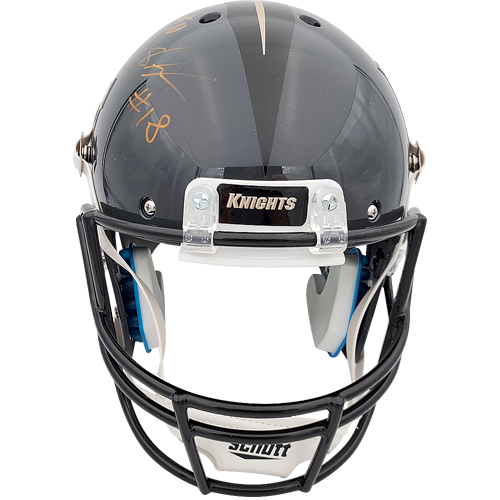 Shaquem And Shaquill Griffin Autographed UCF Knights (Gray Schutt) Deluxe Full-Size Replica Helmet