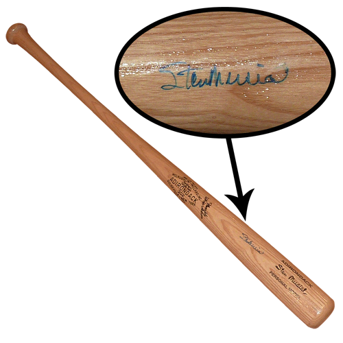 Stan Musial Autographed Adirondack Baseball Bat