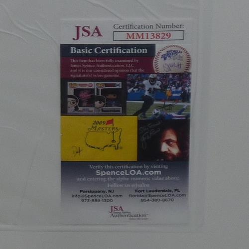 Die Hard Full-Size Movie Poster Deluxe Framed with Bruce Willis Autograph - JSA