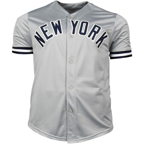Reggie Jackson Autographed New York (Grey #44) Custom Jersey - JSA