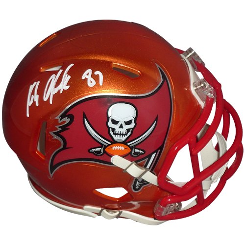 Rob Gronkowski Autographed Tampa Bay Buccaneers (FLASH Alternate) Mini Helmet - Radtke