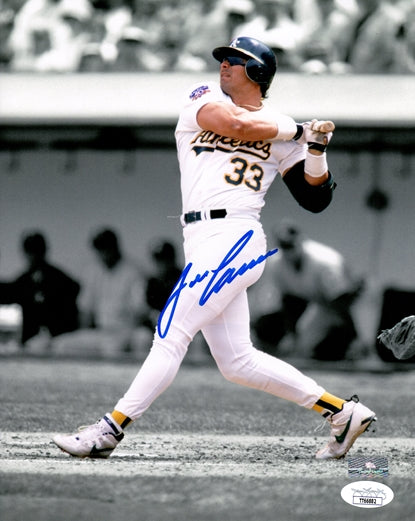 Jose Canseco Autographed Oakland A's (Spotlight) 8x10 Photo - JSA