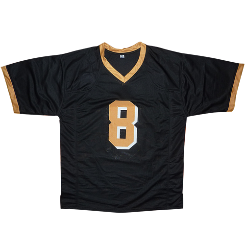 Daunte Culpepper Autographed UCF (Black #8) Custom Jersey - Beckett