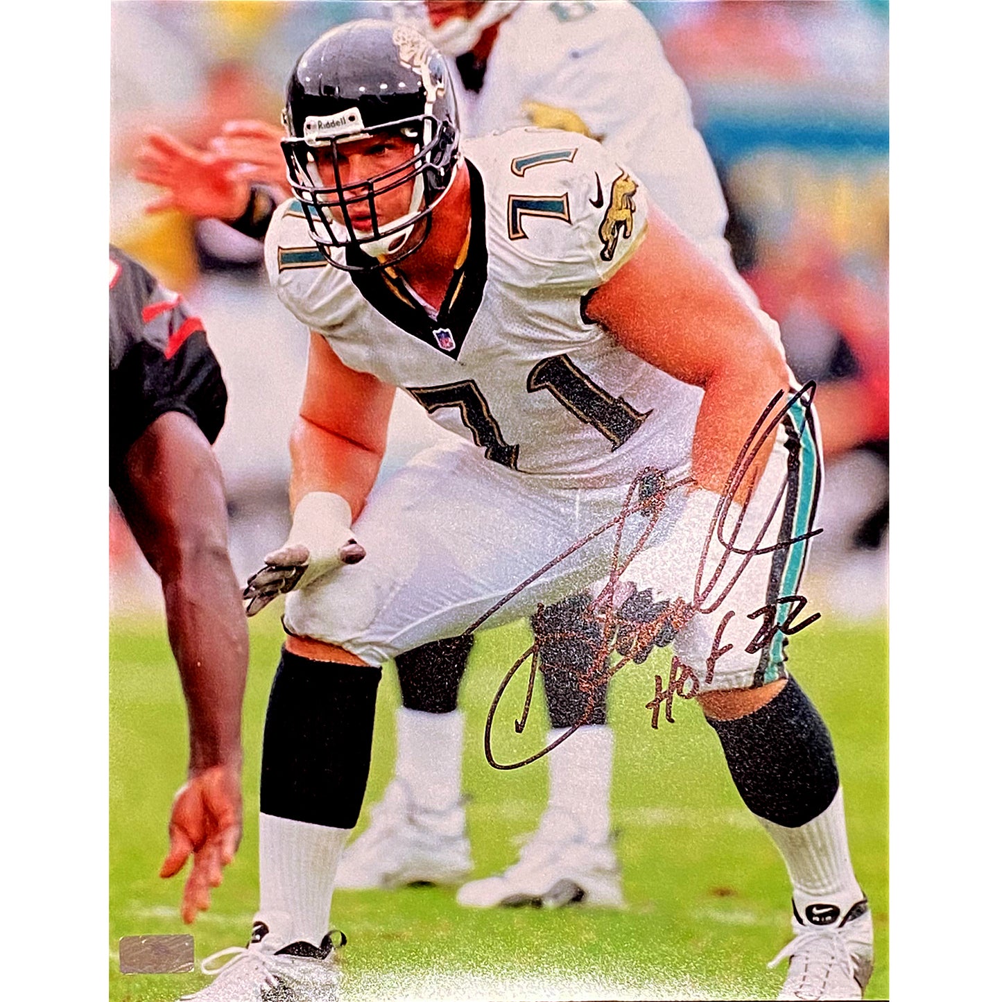 Tony Boselli Autographed Jacksonville Jaguars 8x10 Photo w/ HOF 22