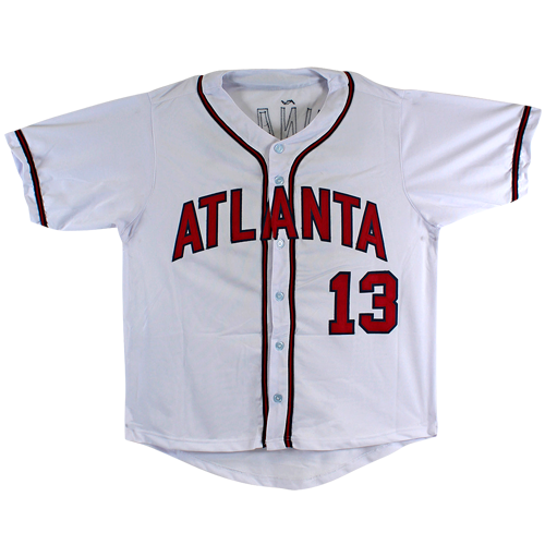 Ronald Acuna Jr. Autographed Atlanta (White #13) Custom Baseball Jersey - JSA