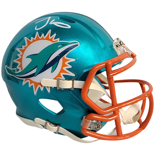 Tyreek Hill Autographed Miami Dolphins (Flash Alternate) Mini