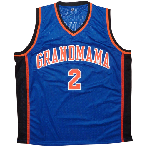 Larry Johnson Autographed New York (Blue #2) Custom Basketball Jersey - JSA