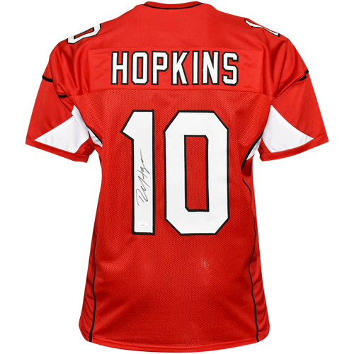 Deandre Hopkins Autographed Arizona Cardinals (Red #10) Custom