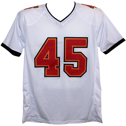 Devin White Autographed Tampa Bay (White #45) Custom Jersey - Beckett