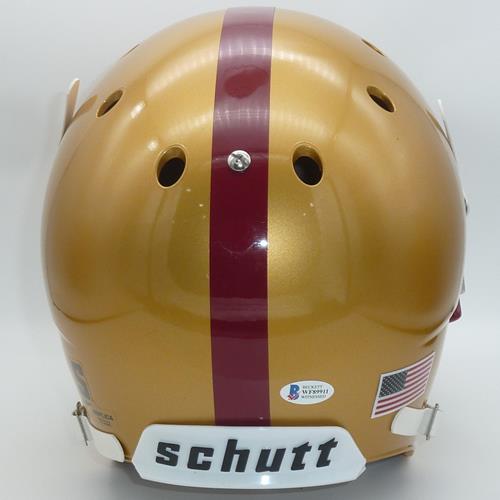 Doug Flutie Autographed Boston College Eagles Deluxe Full-Size Replica Helmet - Beckett