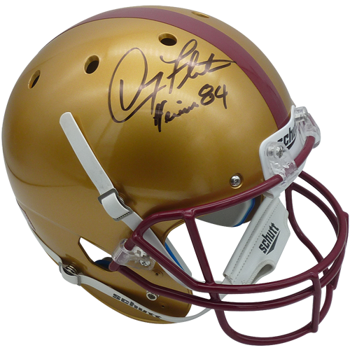 Doug Flutie Autographed Boston College Eagles Deluxe Full-Size Replica Helmet - Beckett