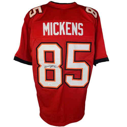 Jaydon Mickens Autographed Tampa Bay (Red #85) Custom Jersey