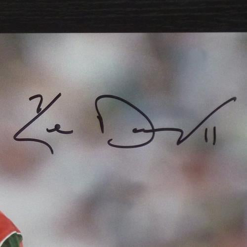 Ken Dorsey Autographed Miami Hurricanes Framed 16x20 Photo - Fanatics