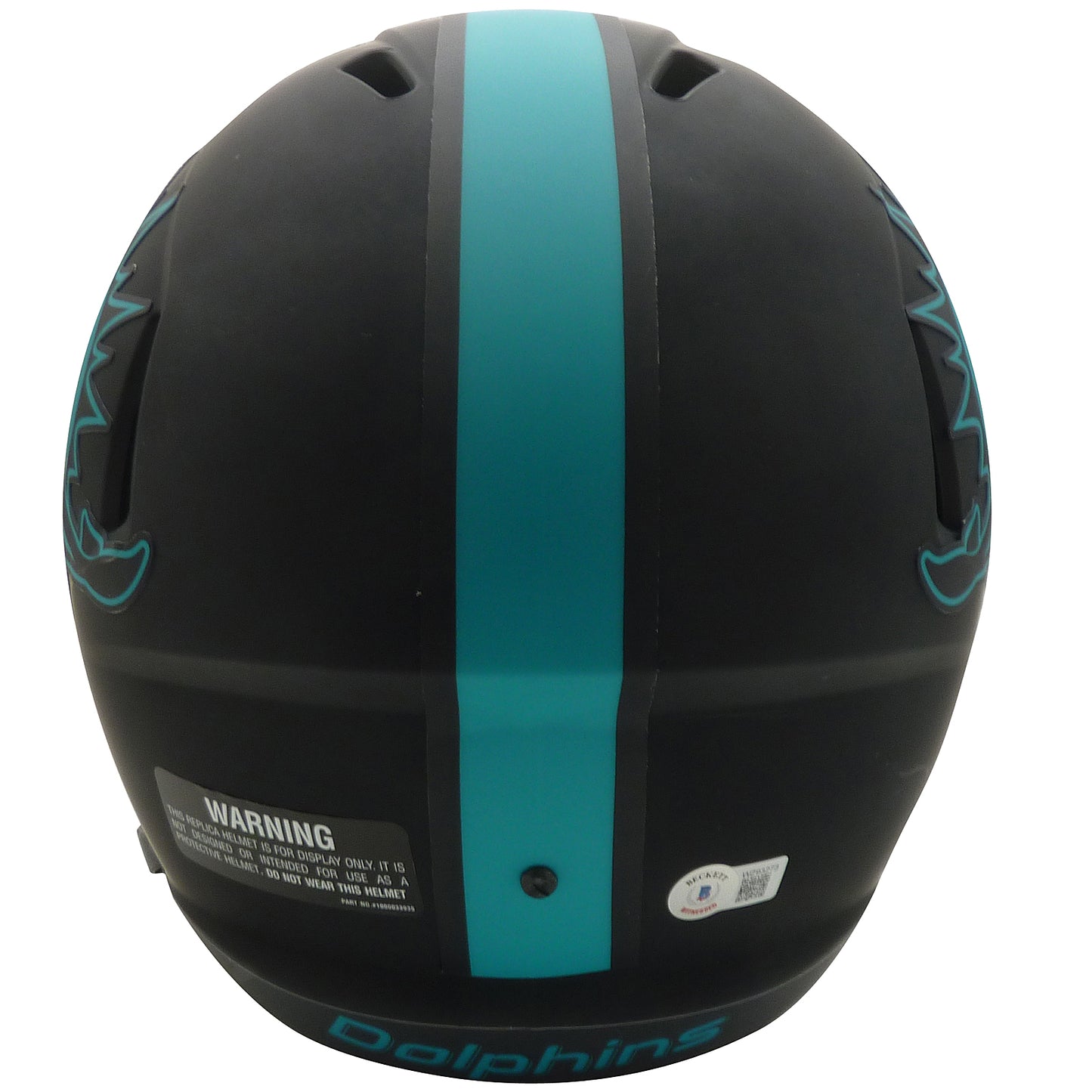 Tyreek Hill Autographed Miami Dolphins (ECLIPSE Alternate) Deluxe Full-Size Replica Helmet - BAS
