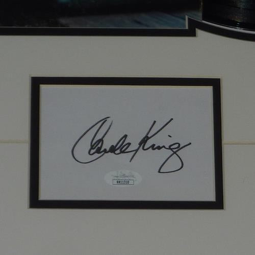 Carole King Autograph Deluxe Framed with Tapestry Record Album - JSA