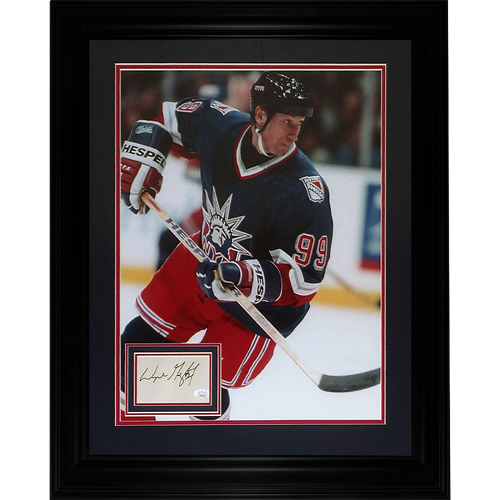 Wayne Gretzky Signed And Framed St. Louis Blues Jersey for Sale