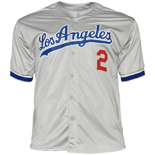 Tommy Lasorda Autographed Los Angeles Dodgers (Grey #2) Custom Jersey - JSA