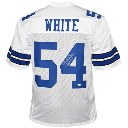 Randy White Autographed Dallas Cowboys (White #54) Custom Jersey - JSA